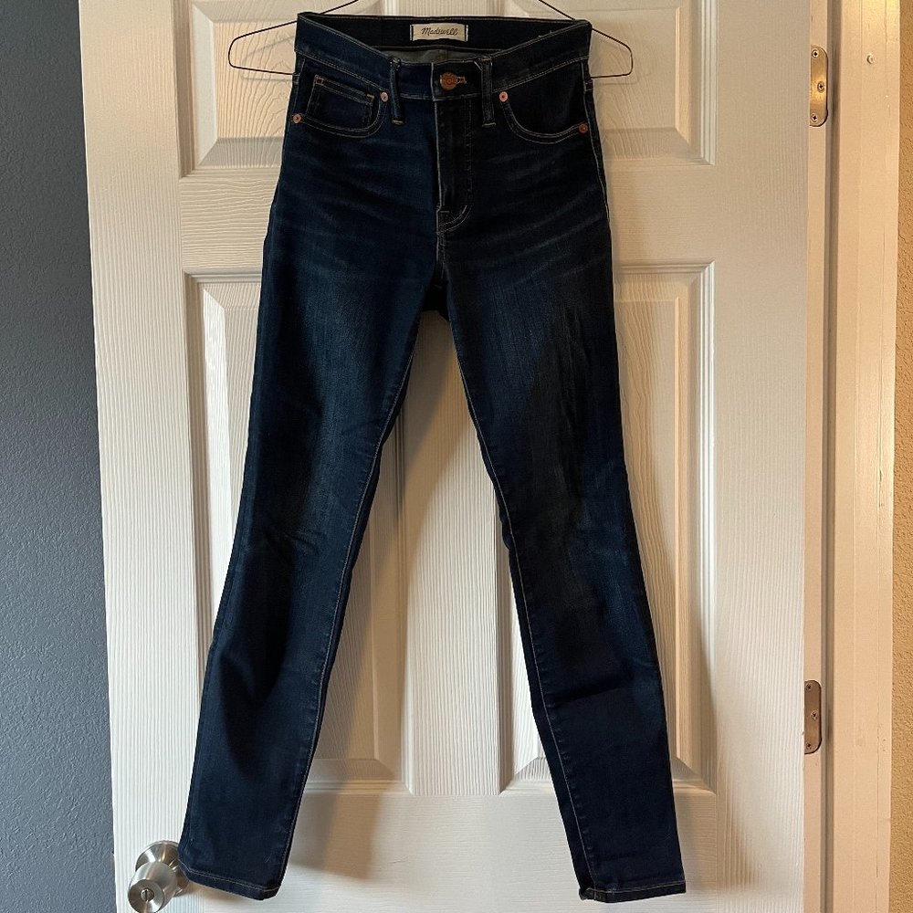 Madewell 9 inch high rise skinny jeans